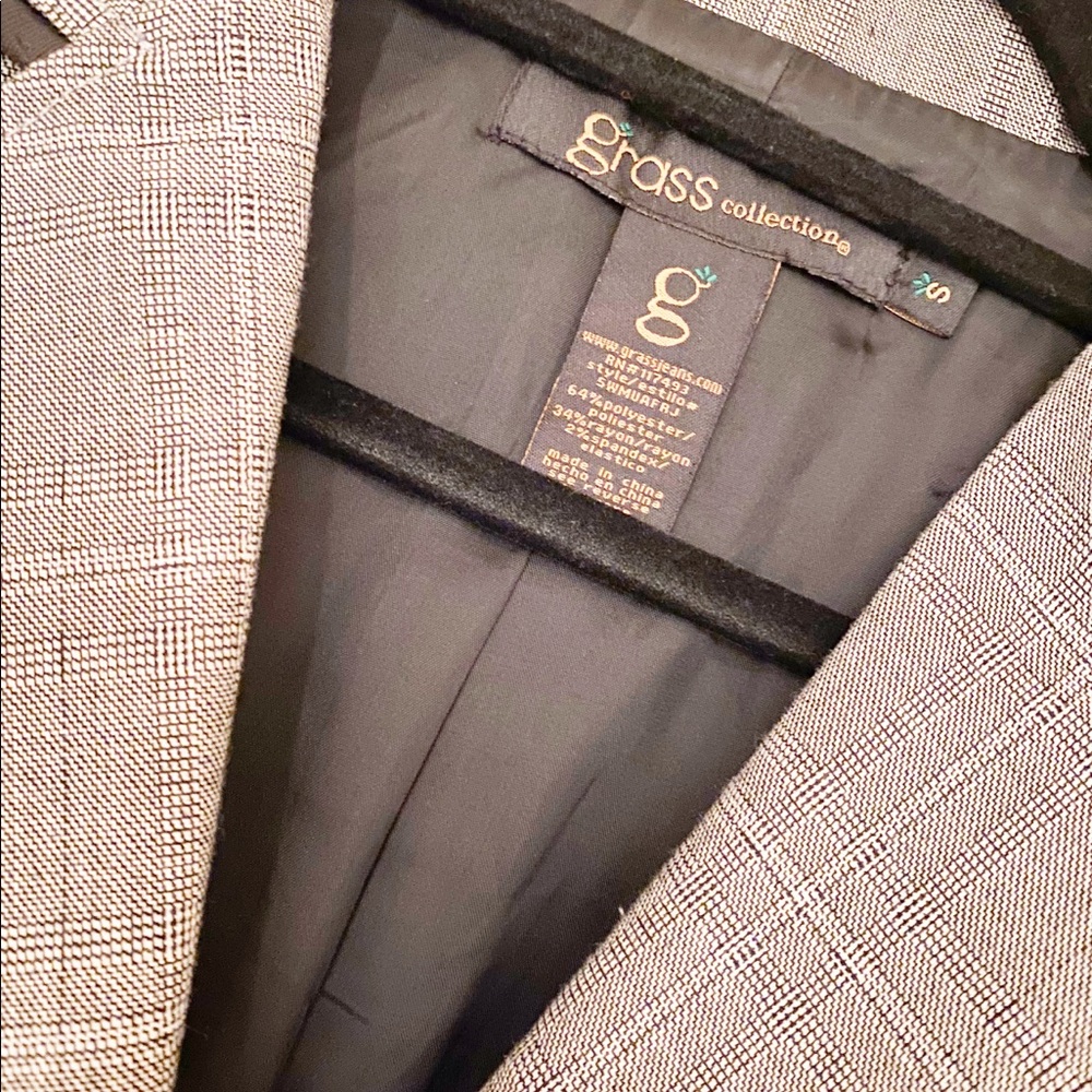 Grey Check Blazer - Picture 6 of 6